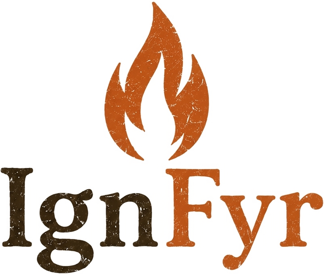 IgnFyr natural fire starters logo